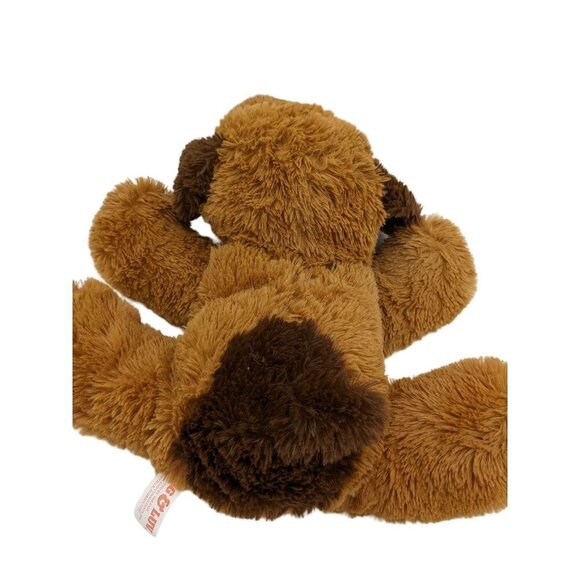 Hug & Luv dog plush I love you  tongue  17 in brown  floppy - Picture 2 of 9
